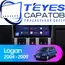 Штатная магнитола TEYES CC3 2K 6/128 9.5" для Renault Logan 2004-2009