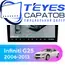 Штатная магнитола TEYES CC3 2K 360 6/128 9.5" для Infiniti G25 2006-2013 - комплектация [A]