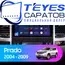 Штатная магнитола TEYES CC3 2K 4/64 9.5" для Lexus GX 2002-2009 - комплектация [F1]