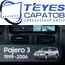 Штатная магнитола TEYES Lux One 360 6/128 12.3" для Mitsubishi Pajero 1999-2006