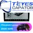 Штатная магнитола TEYES CC3 2K 360 6/128 9.5" для Mitsubishi Lancer 2005-2010