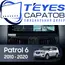 Штатная магнитола TEYES Lux One 360 6/128 12.3" для Nissan Patrol 2014-2019