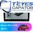 Штатная магнитола TEYES CC3 2K 360 6/128 9.5" для Nissan Micra 2017-2023