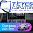Штатная магнитола TEYES CC3 2K 360 6/128 10.36" для Jeep Compass 2006-2010
