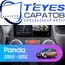 Штатная магнитола TEYES CC3 2K 360 6/128 9.5" для FIAT Panda 2003-2012