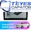 Штатная магнитола TEYES CC3 2K 360 6/128 9.5" для Geely Emgrand EC7 2009-2016