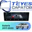 Штатная магнитола TEYES CC4 Pro 8/128 9.5" для Hyundai Solaris 2017-2020 - комплектация [F2 A]