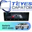 Штатная магнитола TEYES CC4 Pro 8/128 9.5" для Hyundai Solaris 2017-2020 - комплектация [F2 B]