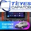 Штатная магнитола TEYES CC3 2K 360 6/128 9.5" для Kia Carnival 2002-2006