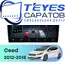 Штатная магнитола TEYES CC4 Pro 12/256 9.5" для Kia Ceed 2012-2018 - комплектация [F2]