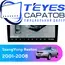 Штатная магнитола TEYES CC3 2K 360 6/128 9.5" для SsangYong Rexton 2001-2008