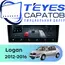 Штатная магнитола TEYES CC4 Pro 12/256 9.5" для Dacia Logan 2012-2016
